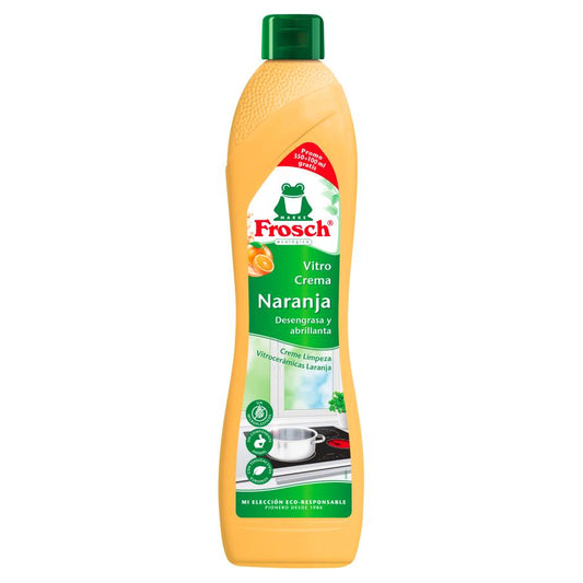 Frosch 500 ml de cerâmica de vidro laranja