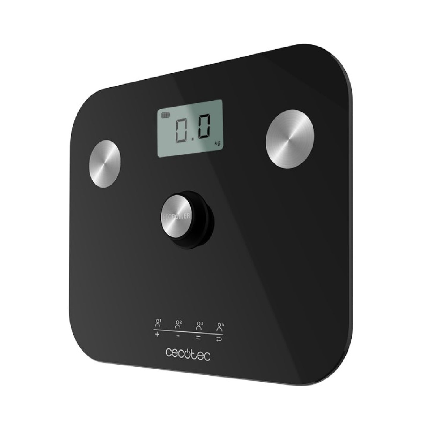 Cecotec Báscula De Baño Sin App Surface Precision Ecopower 10100 Full Healthy Black_0