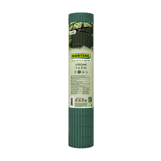 Cañizo Pvc Lite D/c 16mm Verde - Perfecto Para Tus Espacios Exteriores - 1,5x3 M_0