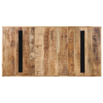 Mesa De Comedor Madera De Mango Rugosa 180x90x76 Cm_2