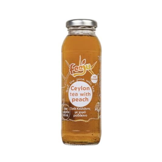 Chá Feeju Ceilão com infusão de pêssego VROUBIS 25 cl