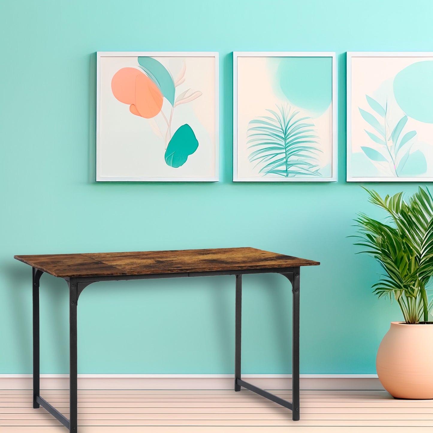 Well Home Mesa Plegable Y Extensible ''ibro'' De Diseño Vintage_2