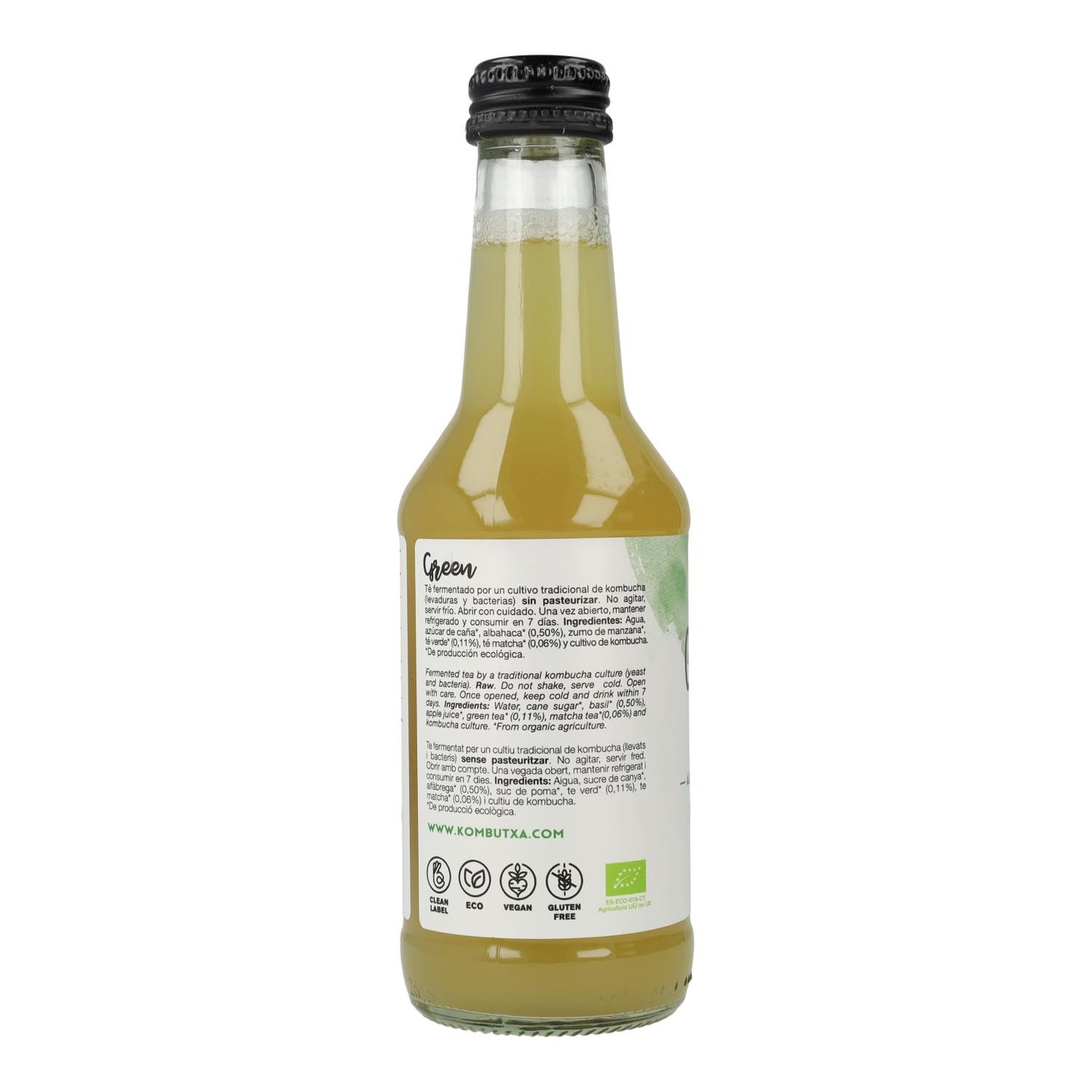 Chá Verde Kombucha Kombutxa