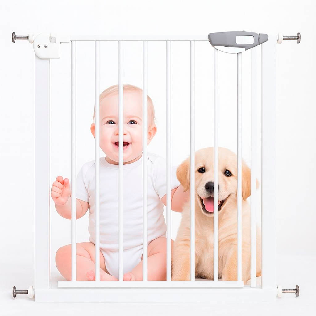 Bathby | Extensión De 10 Cm Para Valla De Seguridad Infantil Y Para Mascotas, Color Blanco_4
