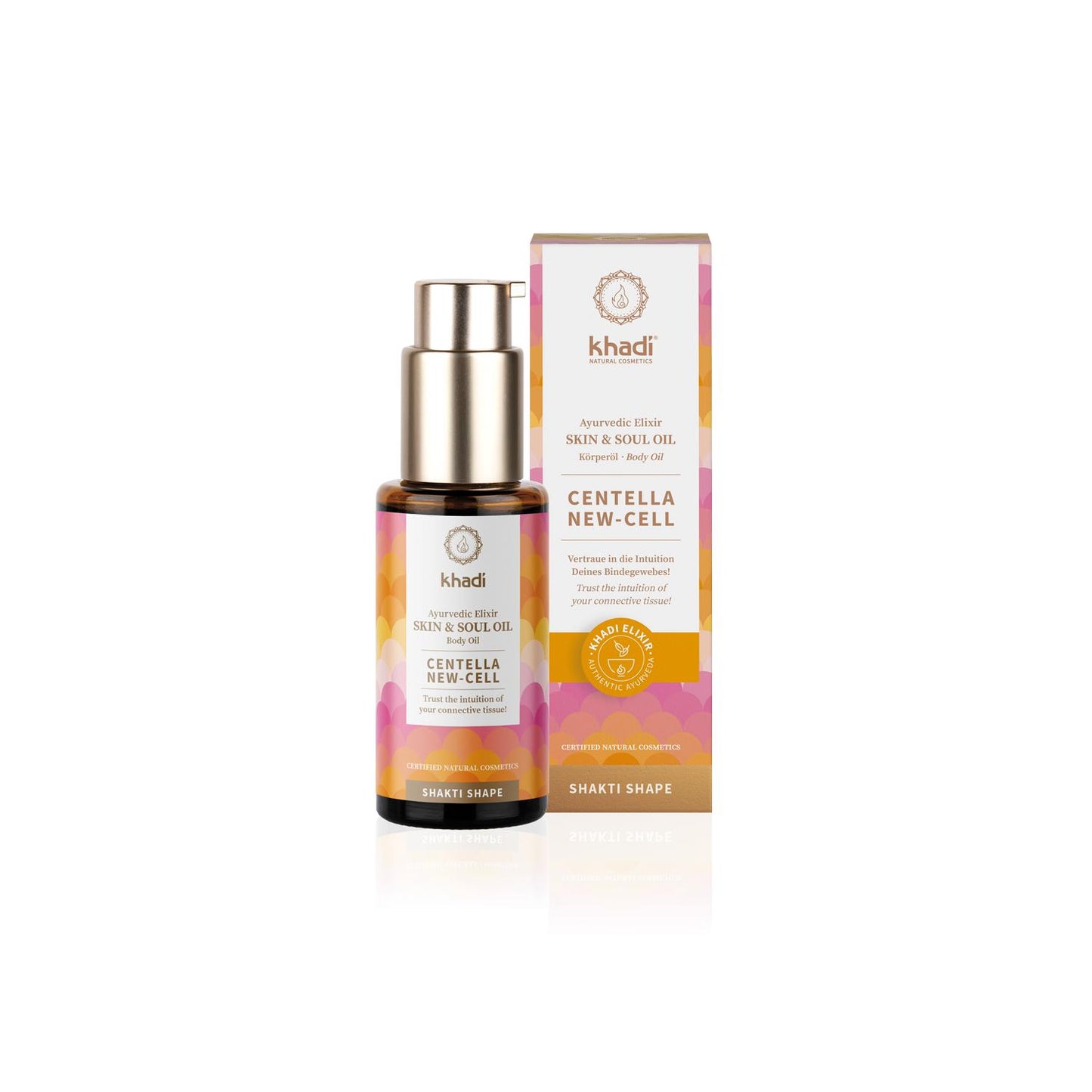 Óleo de Elasticidade Centella Elixir Ayurveda Khadi 50 ml