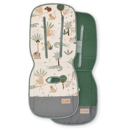Colchoneta Reversible Silla De Paseo Lux Universal Tropic Fun_0
