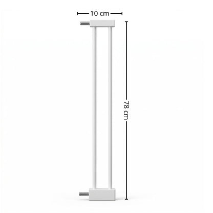 Extensión De 10 Cm Para Valla De Seguridad Infantil Y Para Mascotas, Blanco Bathby_5