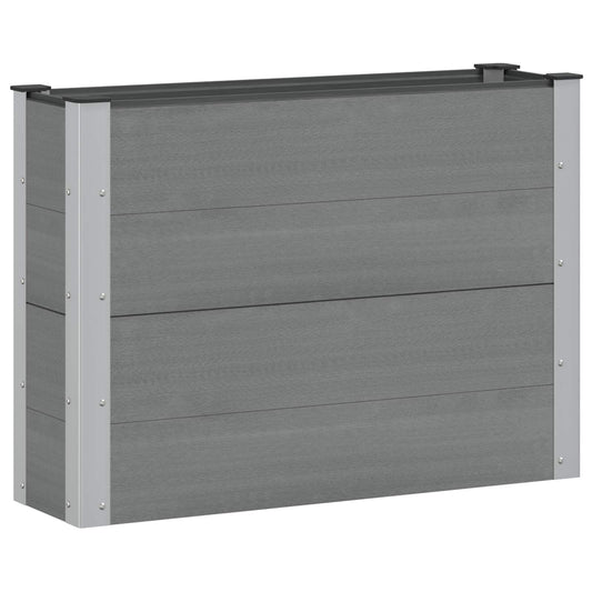Arriate Elevado Gris 100 X 30 X 72 Cm_0