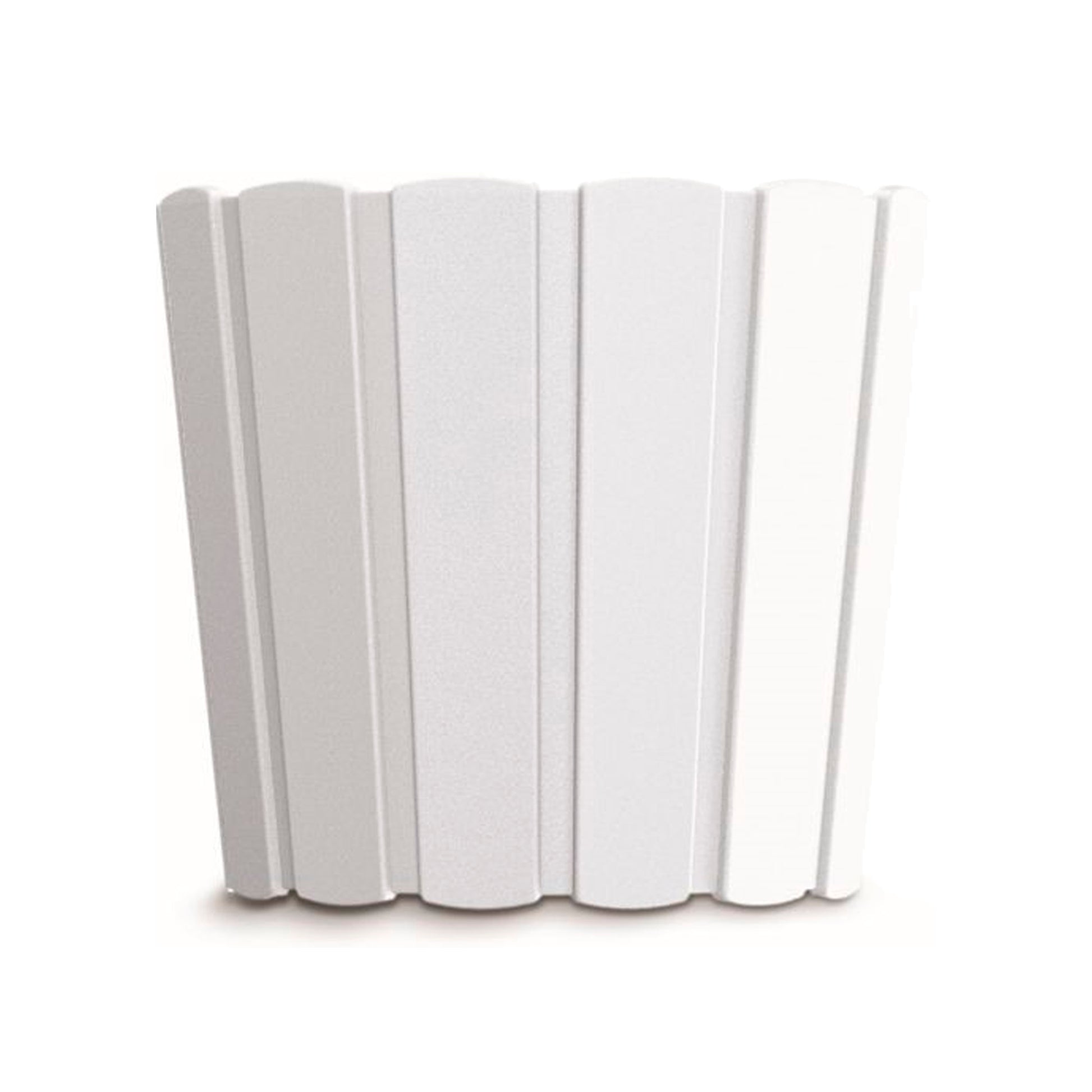 Maceta Boardee Basic 0,8l., Dimensiones (mm) 120x120x109, Color Blanco