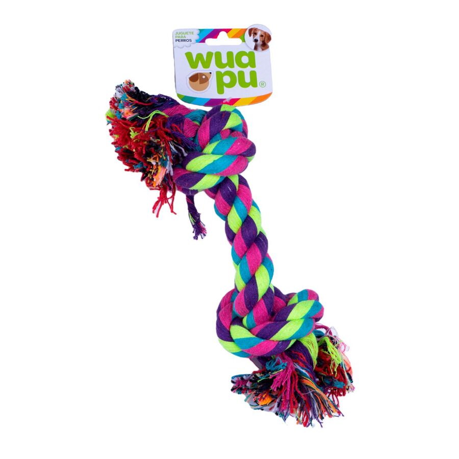 Wuapu Juguete Para Perro, De Cuerda Con Nudos Xl 37 Cm_0