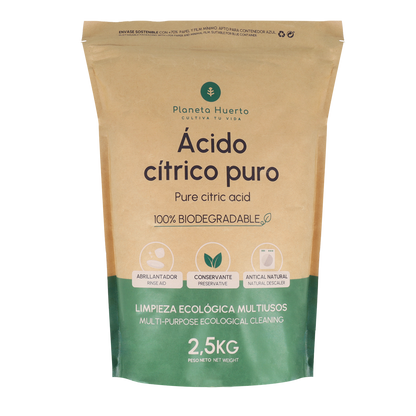 Ácido Cítrico Planeta Huerto 2,5 Kg