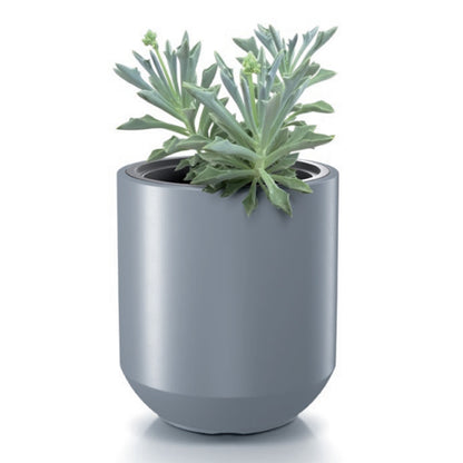 Maceta Heos 36l., Con Depósito, Dimensiones (mm) 390x390x350, Color Gris Claro_3