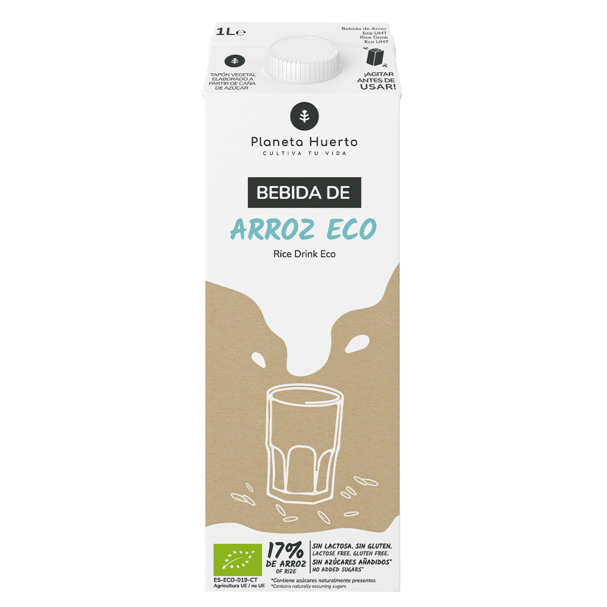Bebida de Arroz Eco Planeta Huerto 1L