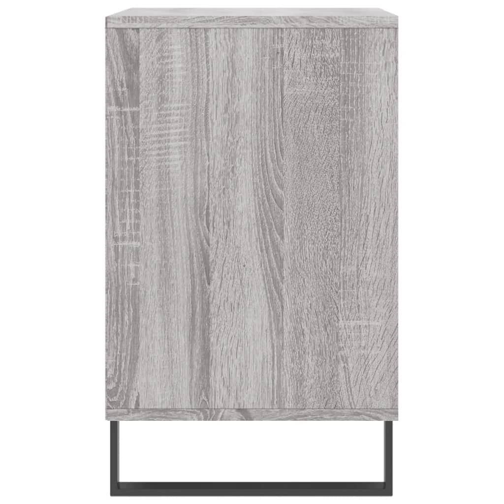Vidaxl Mueble Zapatero Madera Contrachapada Gris Sonoma 102x36x60 Cm_4