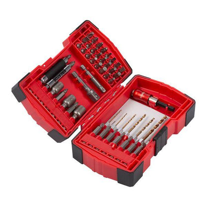 Conjunto de acessórios para berbequins Powerplus com 50 peças