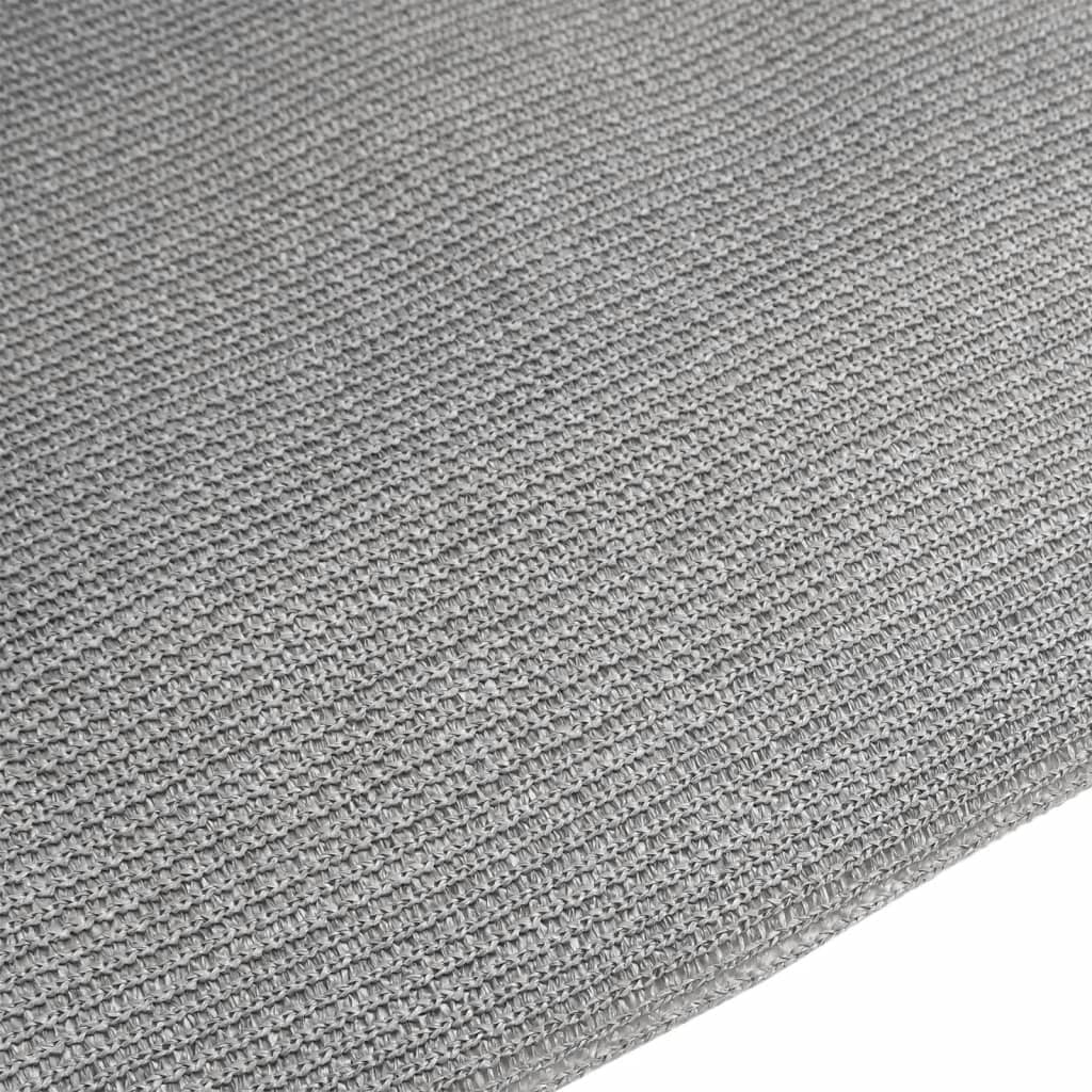 Vidaxl Red De Privacidad Hdpe Gris Claro 1,5x10 M 150 G/m²_4