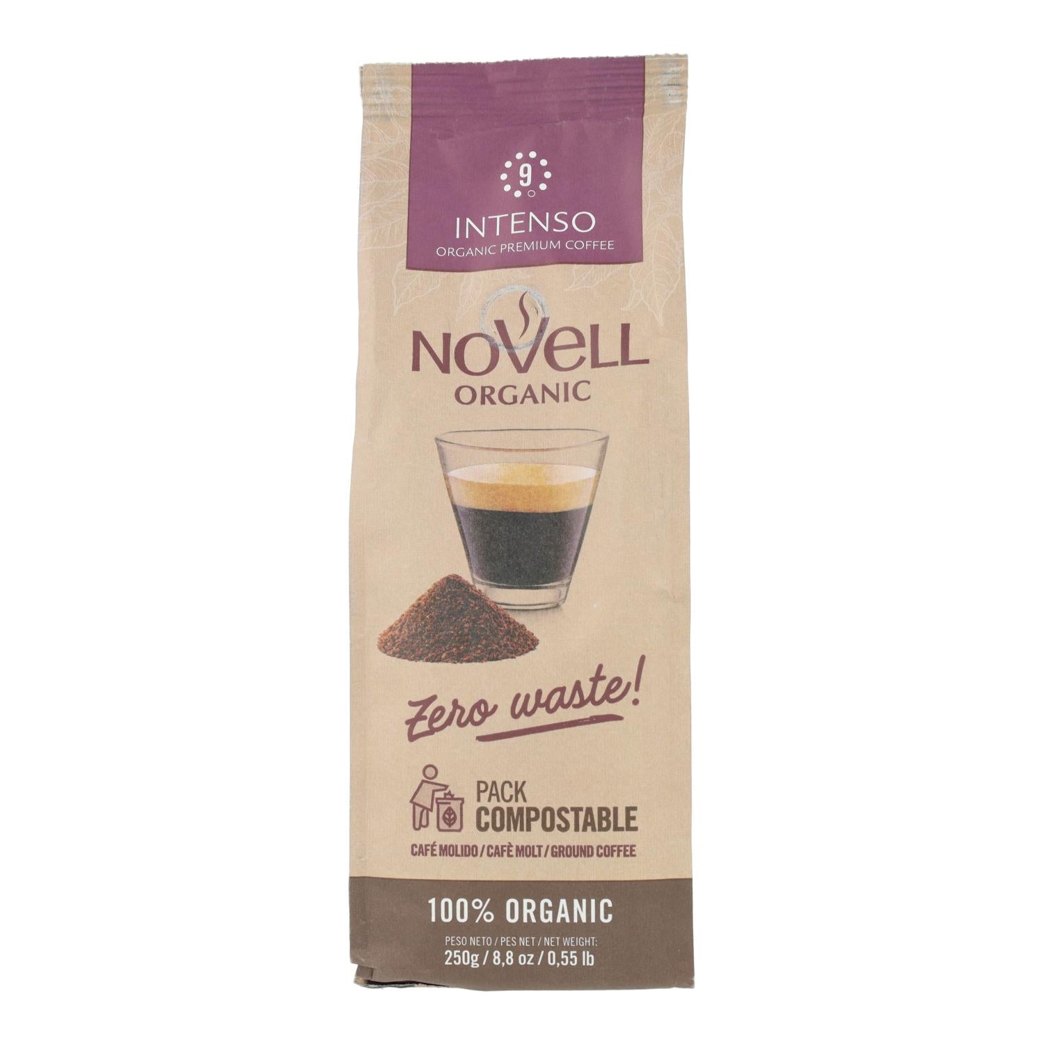 Café moído biológico intenso 250g