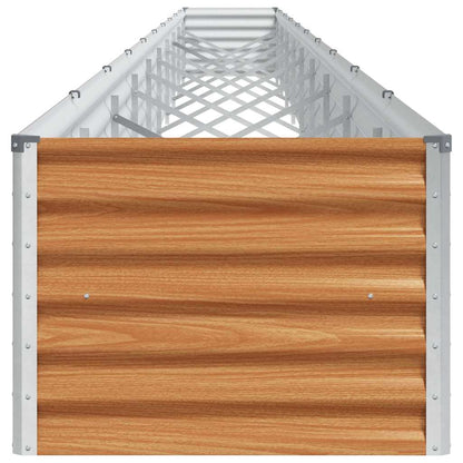 Arriate Elevado Marrón Claro 970 X 50 X 36 Cm Acero Galvanizado_5