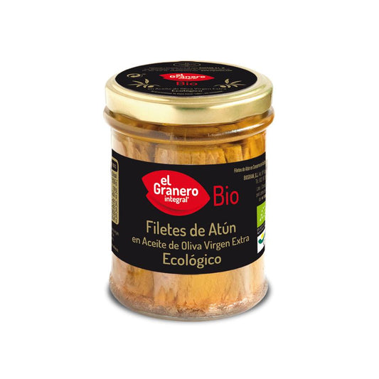 Filetes de Atum Biológico, 195 g El Granero