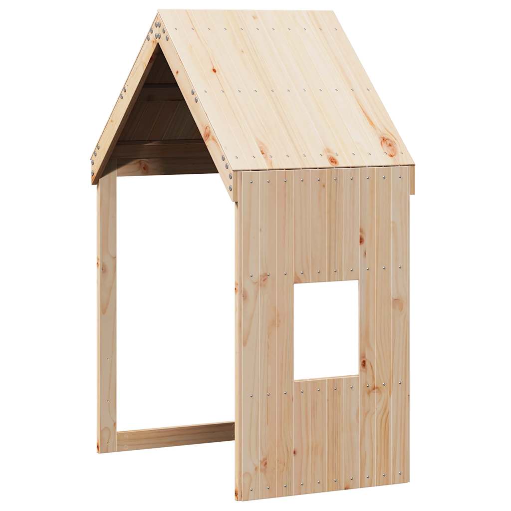 Techo De Cama Infantil Madera Maciza Pino 60x99x139,5 Cm_0