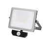 Foco Led Plano 30 Watt. Luz Blanca 4000º K  Ip 65 2400 Lumenes Con Sensor De Presencia