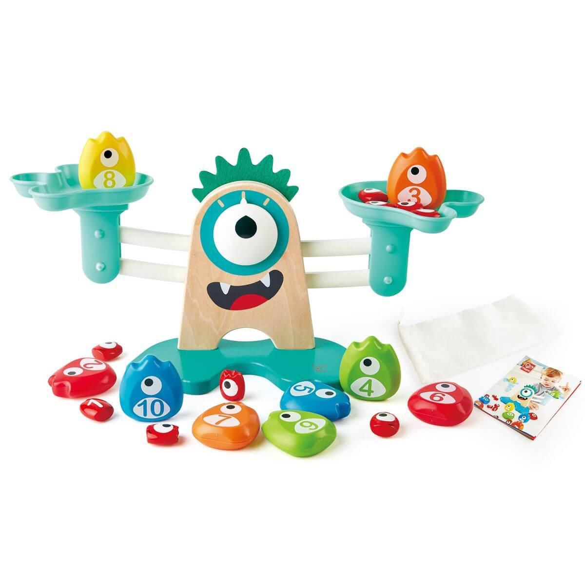 Juego Educativo Escala Matemática Monstres Hape_0