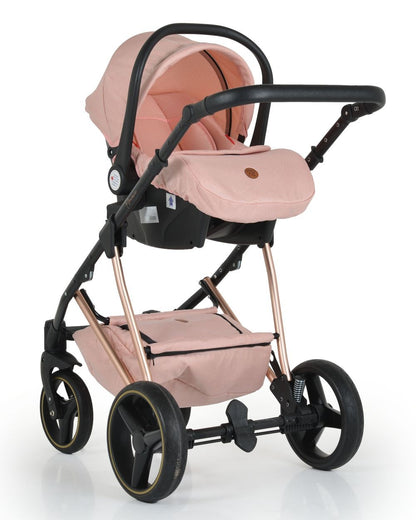 Carrito De Bebé Trio Florence Pink_3