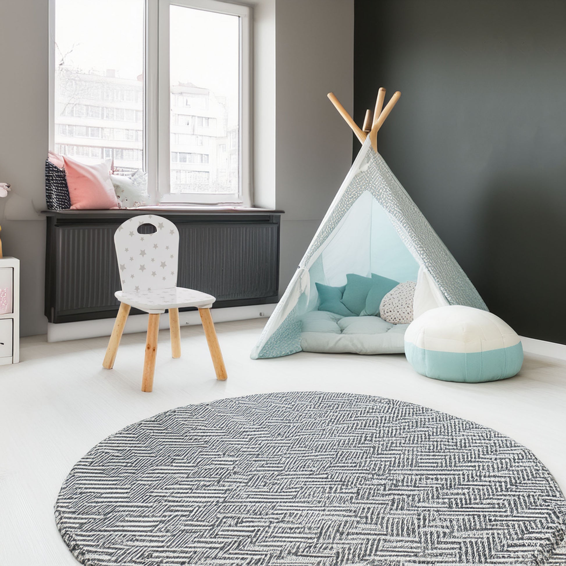 Well Home - Silla Infantil dulzura Con Estampados 32x31,5x50cm_2
