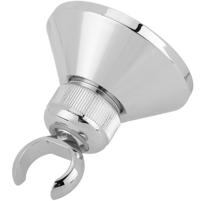 Soporte Horquilla Cromado Para Alcachofa De Ducha Orientable Con Sistema De Fijación De 1 Orificio_0