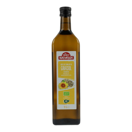 Óleo de Girassol Biológico, 1L. Natursoy