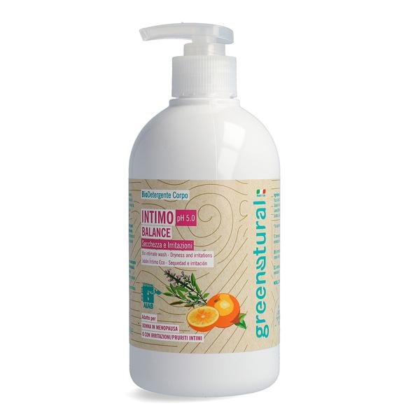Gel de higiene íntima bio pH balance 5.0 – secura e irritação – 500ml