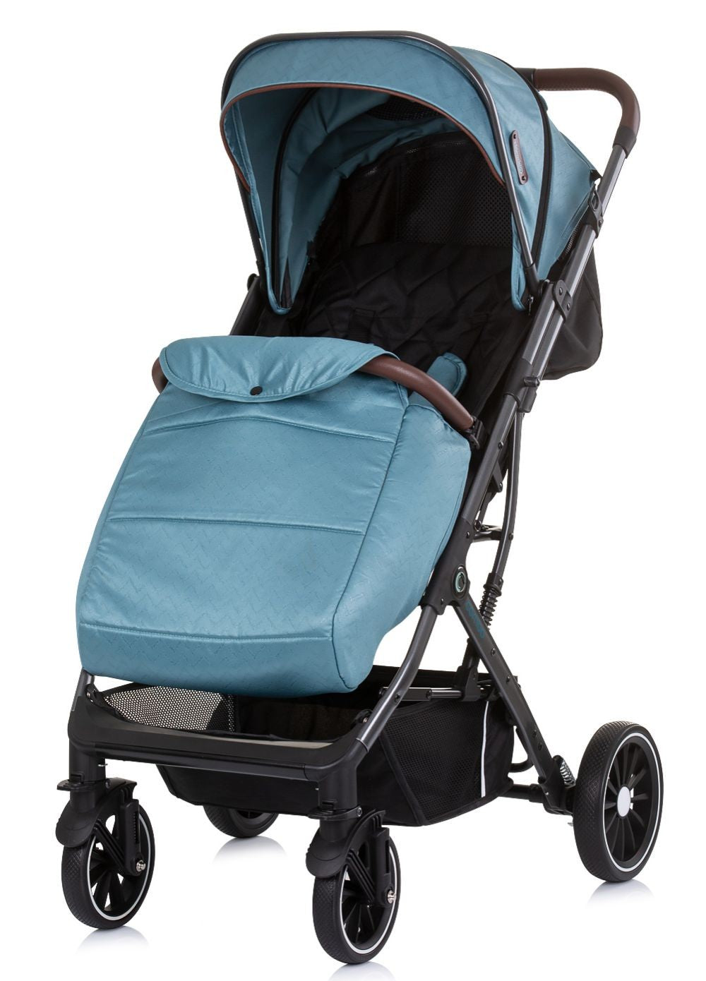 Silla De Paseo Compacta Hasta 22 Kilos Combo Teal_1