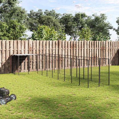 Perrera Negra 7,26 M² Acero_1