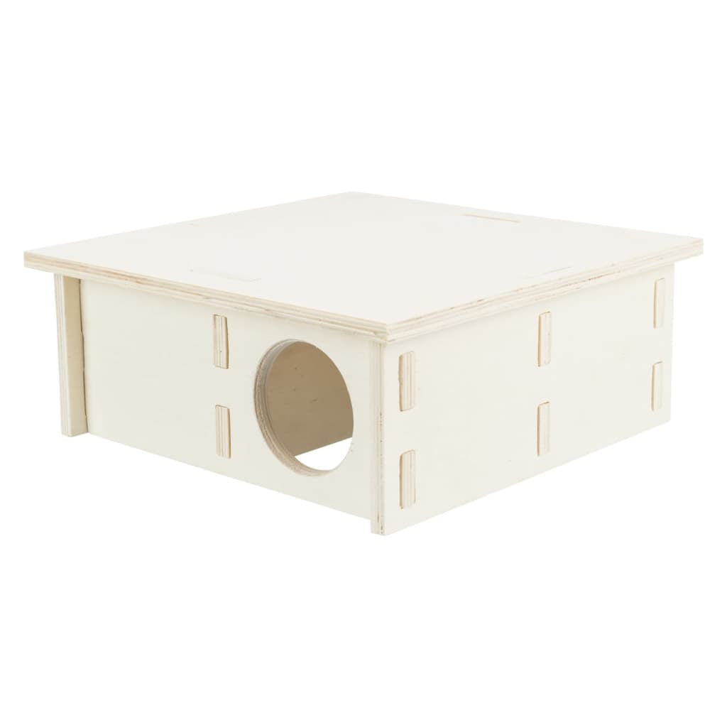 Trixie Casa Para Roedores Con 4 Estancias Madera 25x10x25 Cm_0