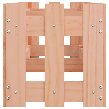 Arriate Elevado Jardín Valla Madera Maciza Douglas 200x30x30 Cm_5