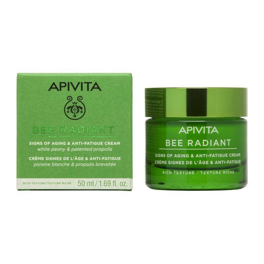 Bee Radiant Rich Texture Creme Anti-envelhecimento e Anti-Fadiga 50 ml