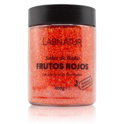 Sales de Baño Frutos Rojos 400 g | Relajantes y Aromáticas | Fragancia Dulce y Afrutada | Bienestar_1