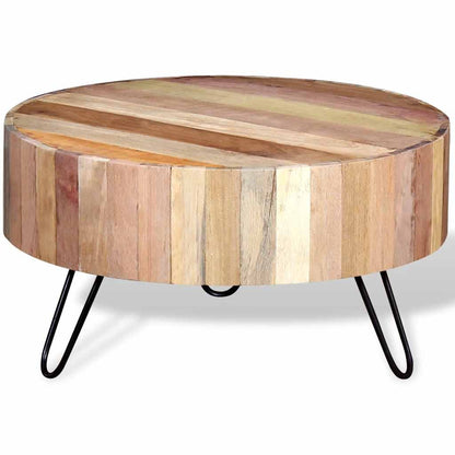 Mesa De Centro Madera Maciza Reciclada_2