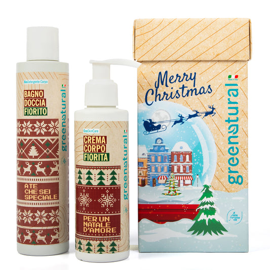 Caixa Feliz Natal Baú Verde Natural
