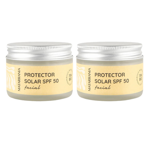 Pack de 2 protetores solares FPS50 BIO Matarrania 30ml