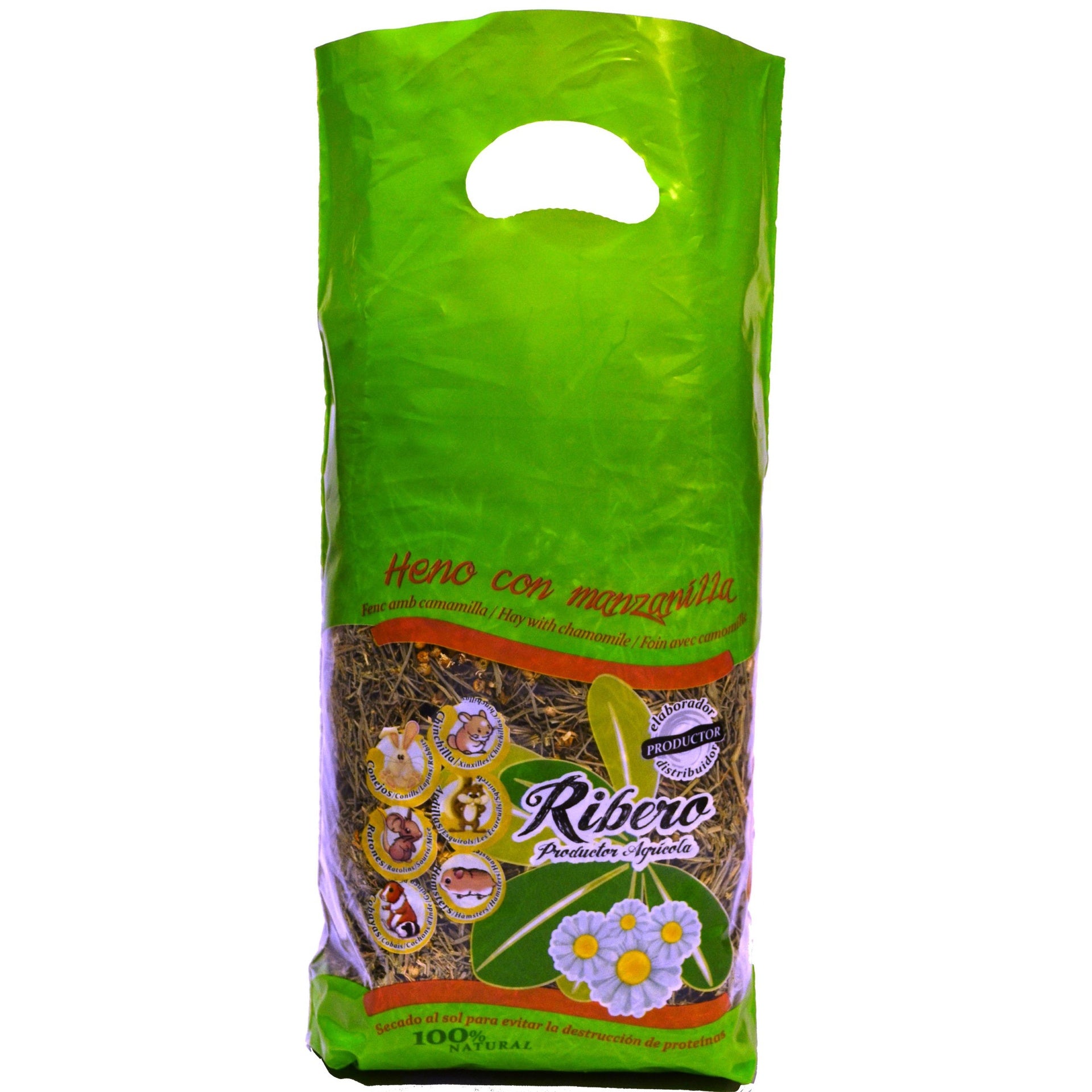 Feno de Festuca Ribero com Camomila 500g