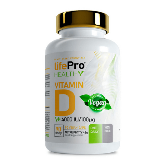 Vitamina D 4000ui - 90 Cápsulas Veganas - Vitamina D - Lifepro_0