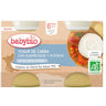 Iogurte de Damasco e Banana com Leite de Cabra Biológico Babybio 2x130gr