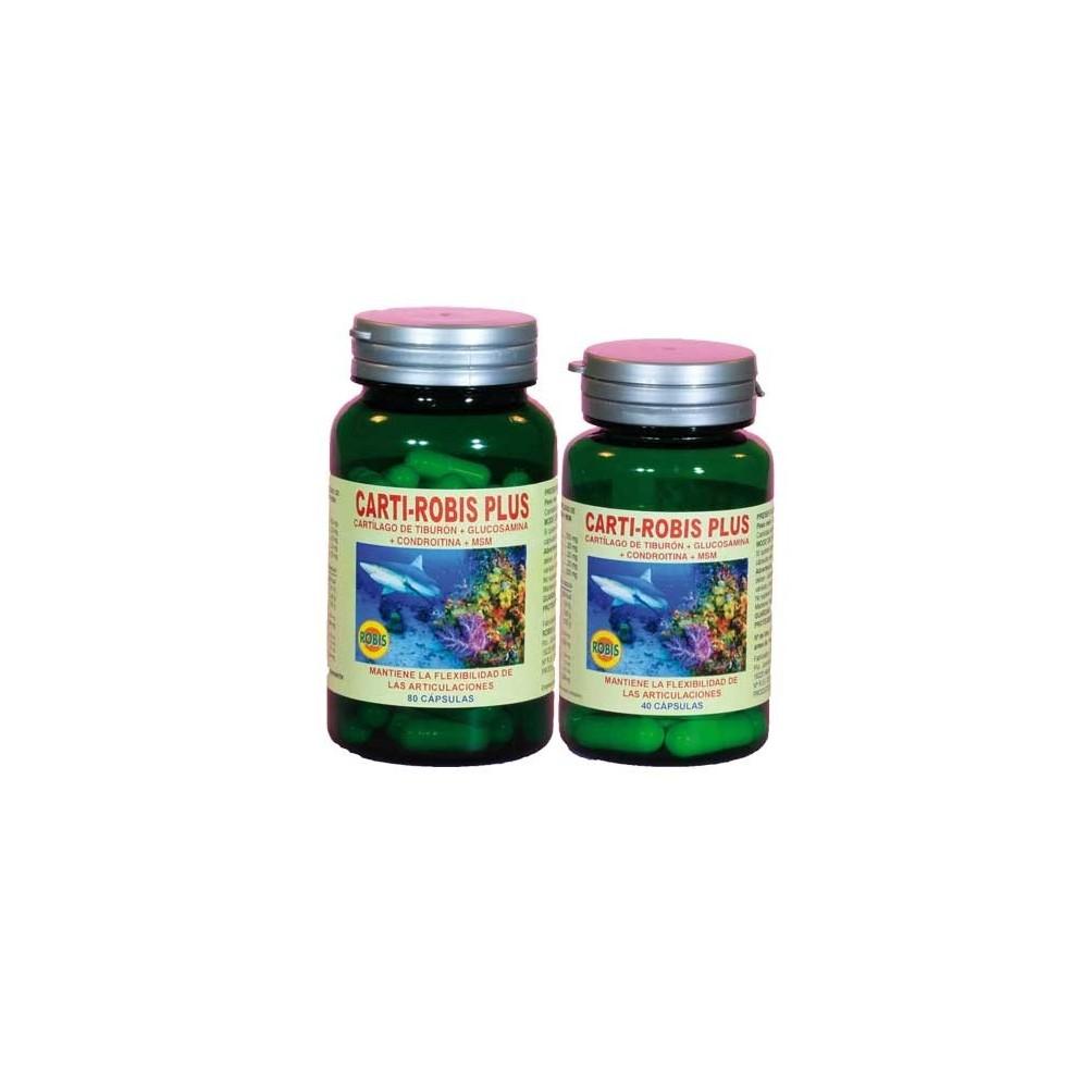 Cartirobis Plus Robis Pack, 80 e 40 cápsulas