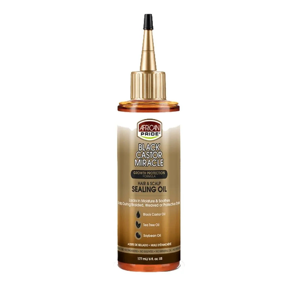Aceite Sella Cabello Y Cuero Cabelludo African Pride Bcm 177ml_0