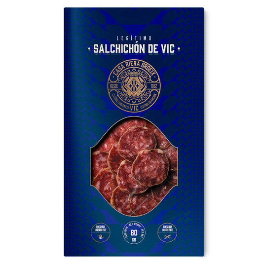 Salchichón De Vic Loncheado 80gr._0