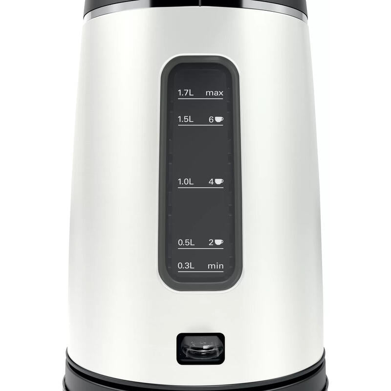 Hervidor De Agua Bosch Twk 5p471 1.7 L 2400 W Black, Silver_3