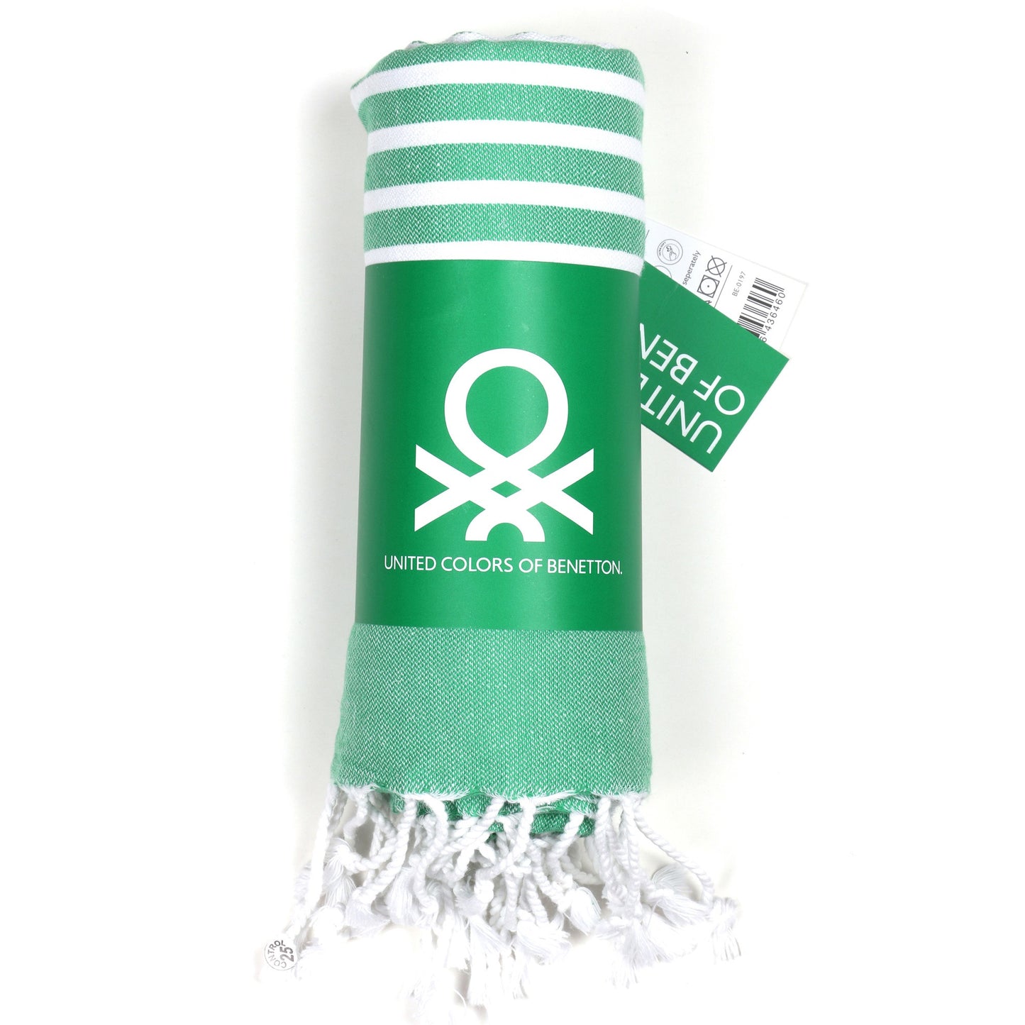 Set 2 Toallas Benetton Hamman 80x165cm 170gsm 100%algodon Verde Casa Benetton_5