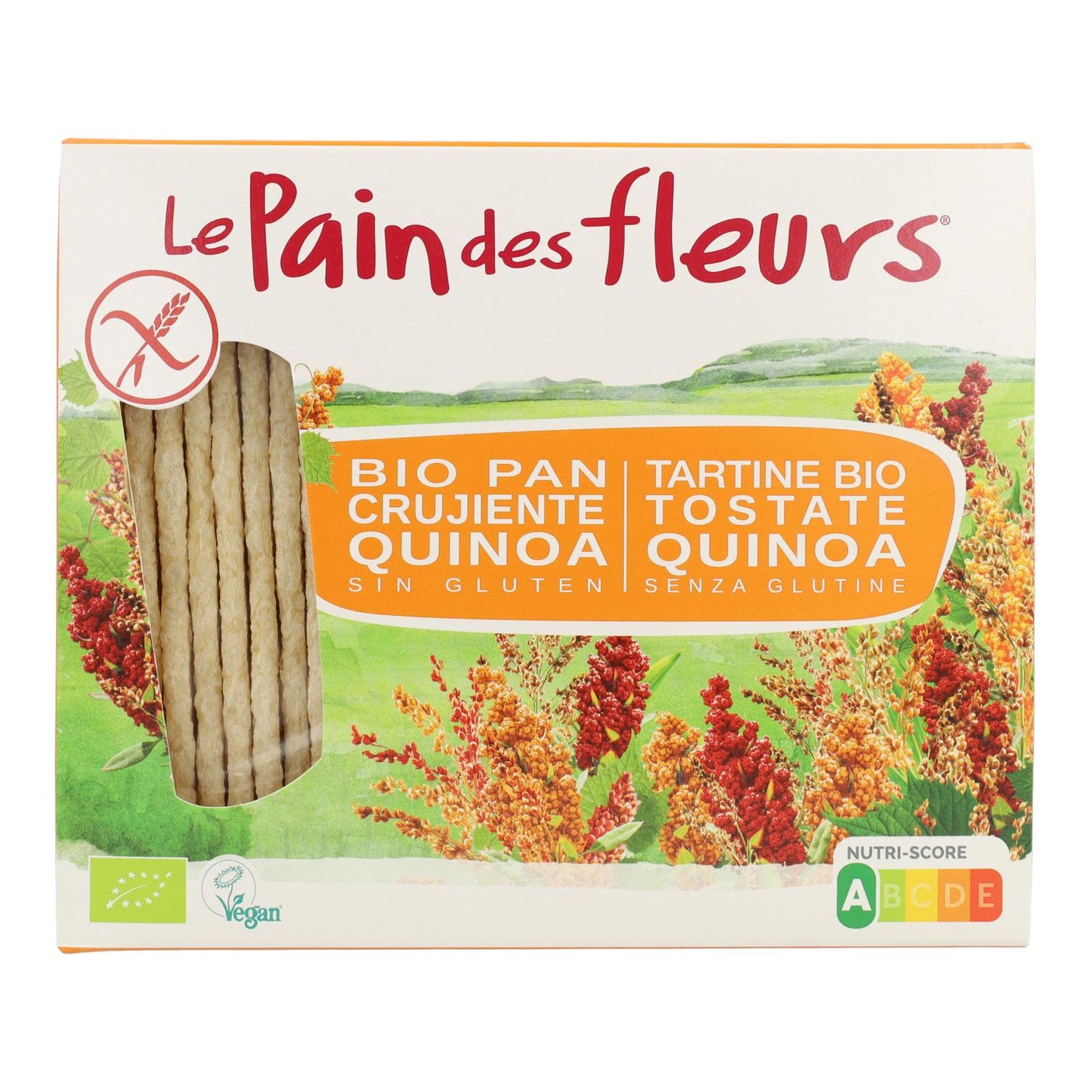 Tosta Crocante de Crakers com Quinoa Le pain de fleurs 150 g