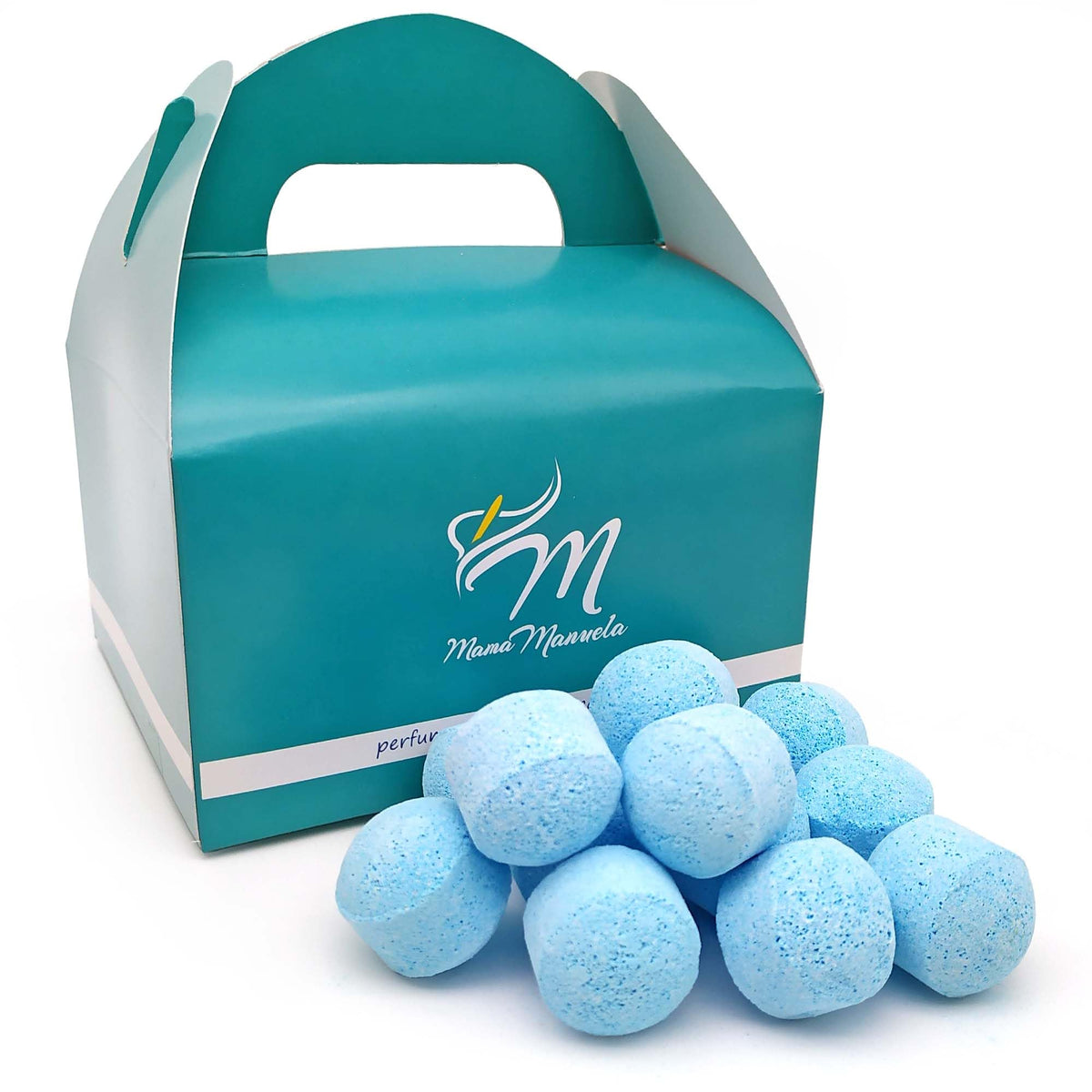Caja 50 Mini Bombas Efervescentes Para Manicura Y Pedicura - Ablandan Durezas, Uñas Y Cutículas - Aroma Talco_0